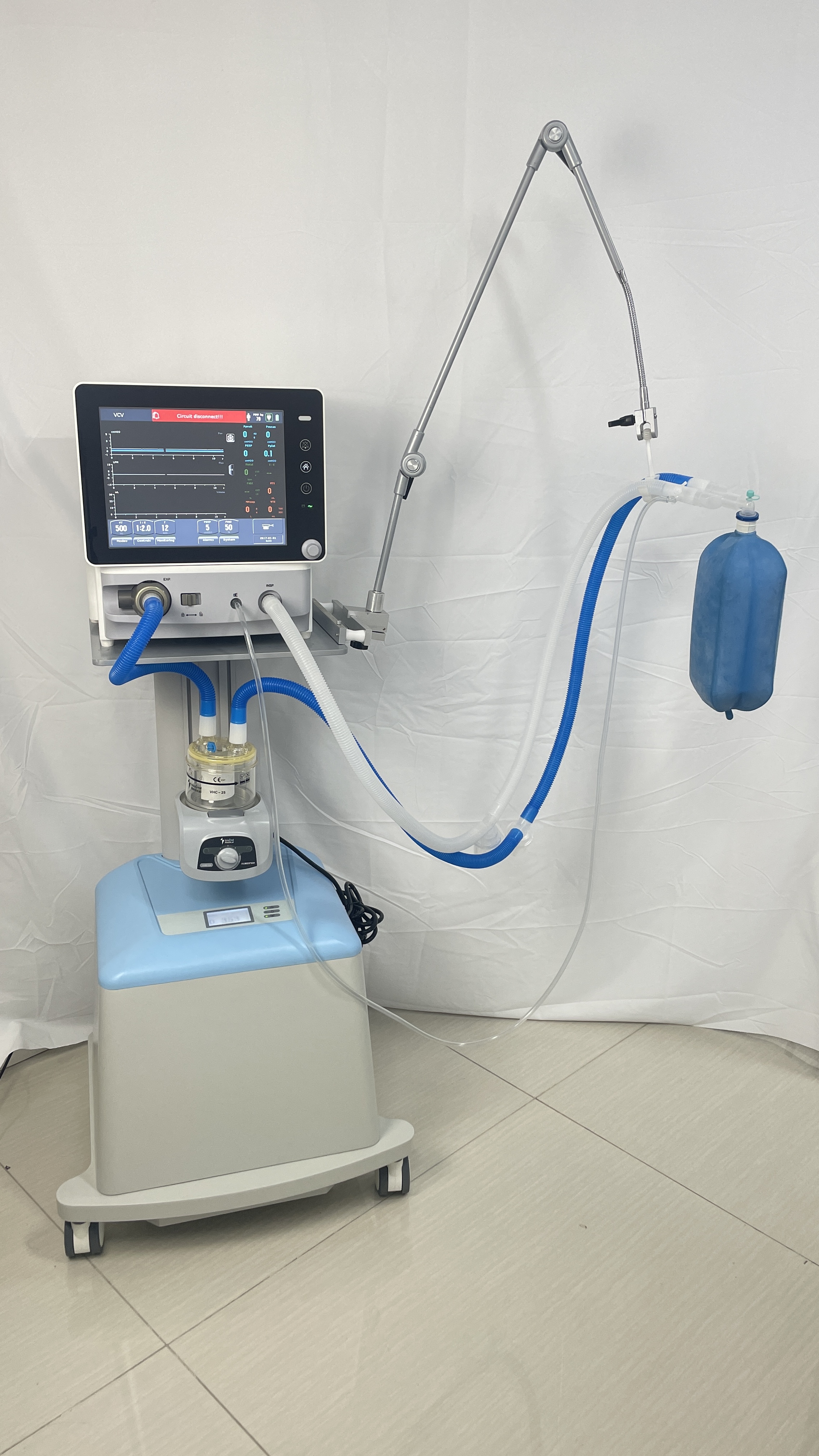 Sistema veterinário de equipamento respiratório para UTI de inalação ZXH-660