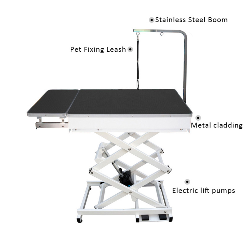 Mesa dobrável para cuidados com animais de estimação, equipamento veterinário profissional N-109