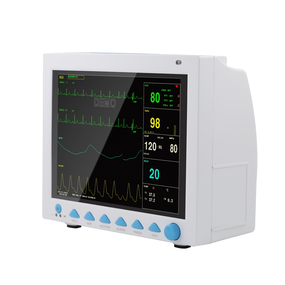 Monitor veterinário multiparâmetro portátil de 12,1 polegadas CMS8000VET