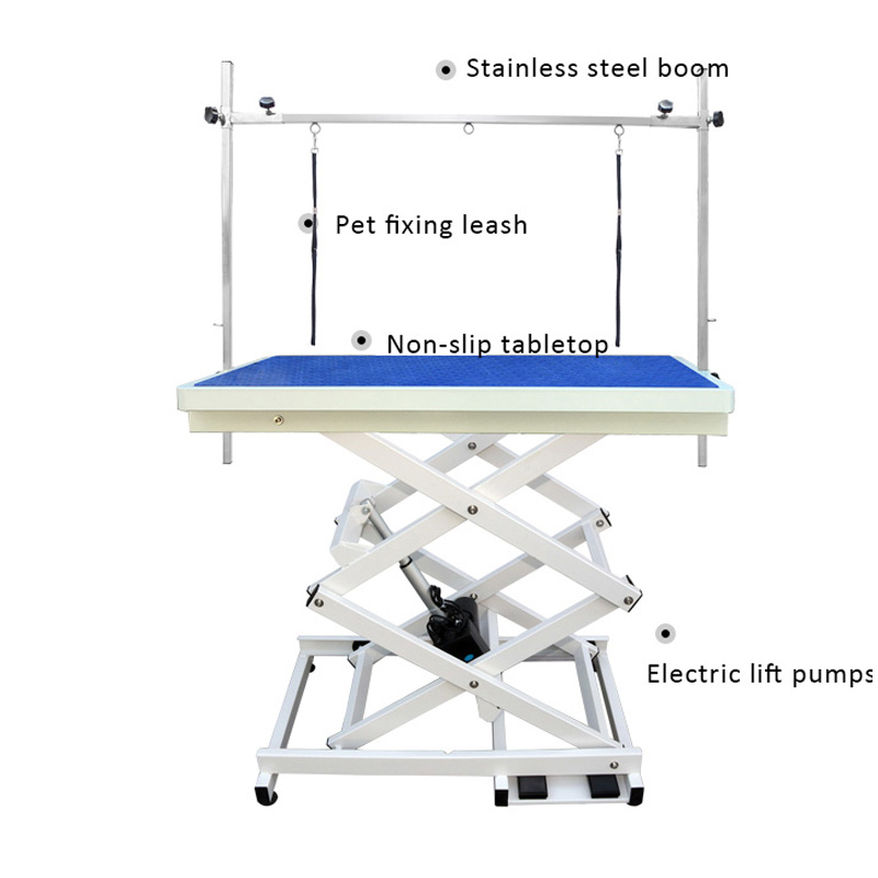 Mesa elétrica de aço inoxidável para cuidados com cães de estimação N-109A